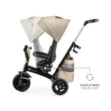 KINDERCRAFT tricycle EASYTWIST, beige, KREASY00BEG0000