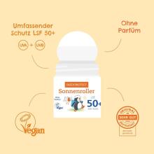 Paediprotect Sun Roller SPF 50+ Art.290777 Roll-on deodorant with sun protection SPF 50+ for babies and infants, 50 ml