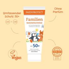 Paediprotect Family Sun Cream SPF 50+ Art.290778 Sunscreen cream SPF50+ for babies and infants, 200 ml