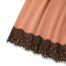 La Bebe™ Nursing Cotton Mia Art.136123 Warm Caramel Ночная сорочка (ночнушка) для беременных и кормящих