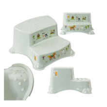 Two-tier bench Igor &amp;quot;Funny Farm&amp;quot; 40x37x21cm soft green