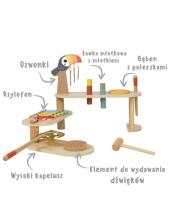 TOOKY TOY Educational Musical Table - Toucan