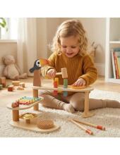TOOKY TOY Educational Musical Table - Toucan