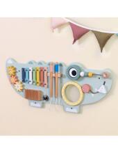 TOOKY TOY Wooden Manipulative Board Crocodile 3 pcs.
