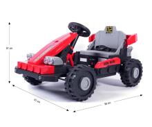 MILLY MALLY 6973 Battery-Powered Vehicle Prime 2in1 Red