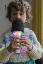 KIDYWOLF multifunctional microphone with speaker, green, KIDYMIC-GR