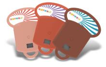 KIDYWOLF story set Circus, 3 stories for KIDYSLIDE projector, KIDYSTORIES-CI