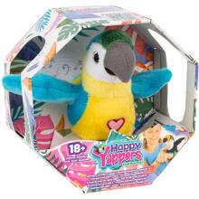 HAPPY YAPPERS interactive plush toy Blue Parrot, 9466