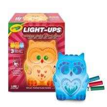 CRAYOLA Light-Ups Paintable Lamp Owl, 74-7850