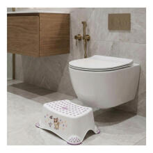 Step stool Tomek &ldquo;Cats&rdquo; 40.5x28.5x14cm white