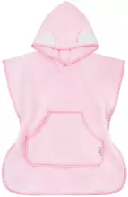 Bocioland Bath Poncho Art.BL181 Pink Dvielis -pončo