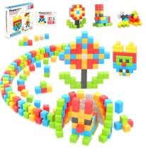 PICASSO TILES Magnetic Construction Set Magnetic Cubes 60 pcs, PMC60