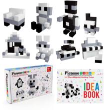 PICASSO TILES Magnetic Construction Set Magnetic Cube Puzzle 101 pcs, PMC101