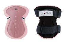 GLOBBER knee and elbow pad set, pink, JUNIOR XS, 541-210