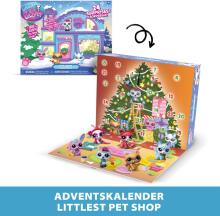 Littlest Pet Shop Advent Calendar with 8 Pet Figures & 16 Accessories – 24-Day Christmas Countdown Art.BF00758