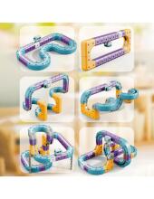 WOOPIE Magnetic Construction Set Railway Track with Attraction Effect 54 pcs