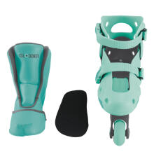 GLOBBER roller skates Learning Skates 2 in 1, size 30–33, mint green, 783-206