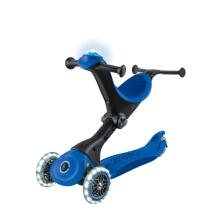 GLOBBER scooter Go Up Deluxe Flash Lights, dark blue, 748-600