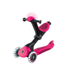 GLOBBER scooter Go Up Deluxe Flash Lights, fuchsia, 748-610