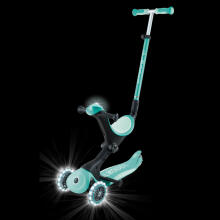GLOBBER scooter Go Up Deluxe Flash Lights, mint, 748-706