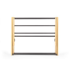 Beldray LA00000050EU7 4 Tier Bamboo Clothes Airer