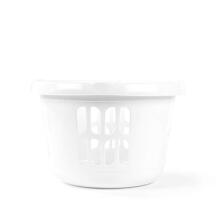 Beldray LA00000174CRNEU7  Set Of 2 Laundry Basket  30L, White/Blue