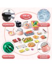 WOOPIE Kitchen Accessories Set Cooking Toy 108 pcs