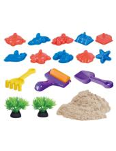 WOOPIE Kinetic Sand for Water Set Suitcase 18pcs