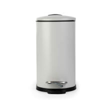 Beldray LA036690GRYPEU7  Slimline D-Shaped Pedal Bin - Grey 5-Litre
