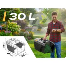 Lightweight Powerful Electric Lawn Mower with Adjustment 1400W 34cm Humberg HM-612