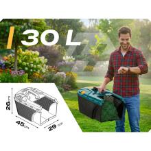 Lightweight Strong Electric Lawn Mower with Adjustment 1400W 34cm Humberg HM-612