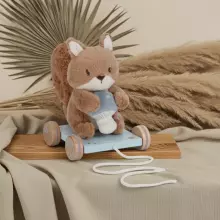 Little Dutch Pull Along  Art.8920 Forest Friends Squirrel rolling toy