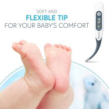 Bebe Basic Digital Thermometer with Flexible Tip Art.DTR-1221R Digital thermometer with soft tip