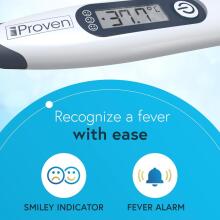 Bebe Basic Digital Thermometer with Flexible Tip Art.DTR-1221R Digital thermometer with soft tip