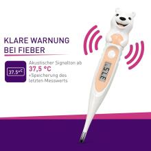 Bebe Basic Digital Thermometer with Flexible Tip Art.SC 44 Polar Bear   Digital thermometer with soft tip