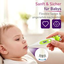 BebBebe Basic Digital Thermometer with Flexible Tip Art.SC 44 Frog Digital thermometer with soft tip
