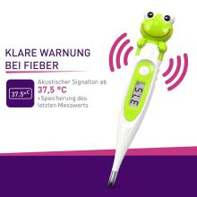 BebBebe Basic Digital Thermometer with Flexible Tip Art.SC 44 Frog Digital thermometer with soft tip