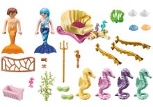 PLAYMOBIL MERMAIDS Mermaid Seahorse Carriage 71500