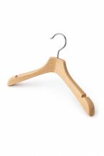 Bebe Basic Cloth Hanger Art.291992 Curved clothes hanger, natural