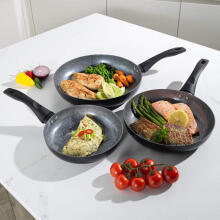 Progress BW12903EU7 Marble Ceramic 28cm Frypan Blue