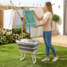 Beldray LA00000153EU7  40l Collapsible Laundry Basket With Legs