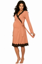 La Bebe™ Nursing Cotton Dress Donna Art.135986 Jade Maternity Nursing Dress