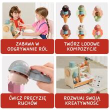 Educational Toy – Large Ice Cream Shop 36m+, Topbright