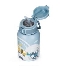 PETITE&MARS 150381 Nerūsējošā tērauda termiskā pudele ar salmiņu 350ml