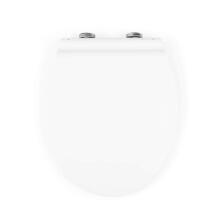 Beldray LA00000201WPEU7 Anti-bac Ultra-Slim Toilet Seat, White