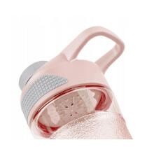 Water bottle Daria 530ml 9.5x7x19cm pink