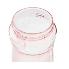Water bottle Daria 530ml 9.5x7x19cm pink