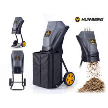 Electric Branch Shredder Chopper 2500 W + 2x 45l Bag Humberg HM-650