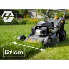 Бензиновая газонокосилка с приводом 51 см 70 л Honda 202cc 5.7HP + масло Humberg HM-603