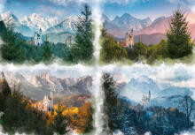 Ravensburger puzzle 18000 pc Castle Through the Seasons